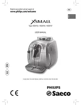 Saeco Super-automatic espresso machine HD8745/11 HD8745/11 User Manual