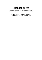 ASUS 810 User Manual
