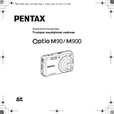Pentax Optio M90 Guide D’Installation Rapide