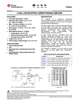 Texas Instruments THS3201 Evaluation Module THS3201EVM THS3201EVM Datenbogen