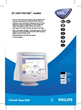 Philips 105S20 产品宣传页