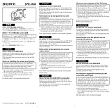 Sony SPK-WA Manual