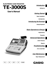Casio TE-3000S Manual De Usuario