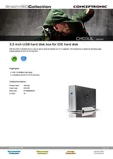 Conceptronic Grab'n'Go 500GB Hard Disk Drive C10-016 Manuel D’Utilisation