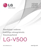 LG LGV500 Black Manual Do Utilizador