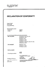 Declaration Of Conformity (38912C)