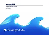 Cambridge Audio 840A Manuale Utente