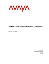 Avaya 3410 Betriebsanweisung