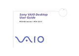 Sony pcv-rs116 Manual De Usuario