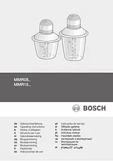Bosch MMR 15 A1 Benutzerhandbuch