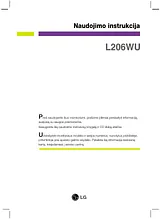 LG L206WU User Guide