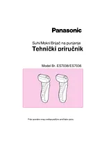 Panasonic ES7038 Guida Al Funzionamento