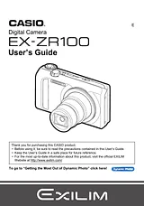 Casio EX-ZR100 Manual Do Utilizador