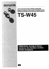 Aiwa TS-W45 Справочник Пользователя