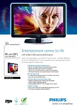 Philips LED TV 32PFL5605H 32PFL5605H/05 Dépliant