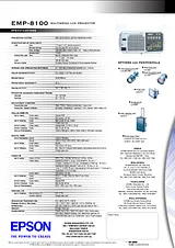 Epson EMP-8100 Guia De Especificação