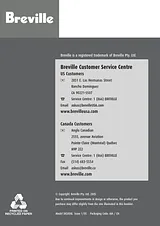 Breville SK500XL Instruction Manual