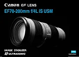 Canon EF70-200MM F/4L IS USM 사용자 설명서