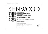 Kenwood KRC-391 Manual Do Utilizador