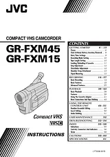 JVC GR-FXM15 User Manual