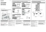 Sony str-dg900 Quick Setup Guide