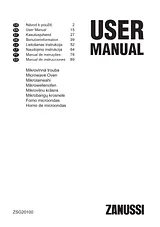 Zanussi ZSG20100XA Manual Do Utilizador
