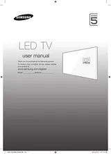 Samsung 32" Full HD טלוויזיה חכמה שטוחה J5500 סדרה 5 Quick Setup Guide