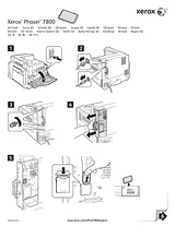 Xerox Phaser 7800 Installationsanleitung
