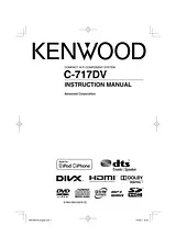 Kenwood Electronics C-717DV Manual Do Utilizador