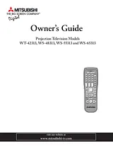 Mitsubishi WS-48313 Owner's Manual