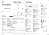 Samsung SMART Signage UD55D LED Quick Setup Guide