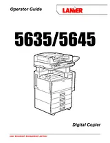 Lanier 5635 Справочник Пользователя