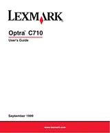Lexmark C710 Manual Do Utilizador