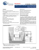 Cypress CY14B108K Справочник Пользователя