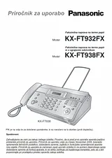 Panasonic KXFT938FX Bedienungsanleitung