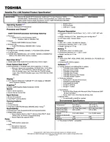 Toshiba l300-ez1004x Specification Guide