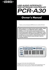 Roland pcr-a30 Manuale Proprietario