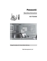 Panasonic KX-TG5456 Справочник Пользователя