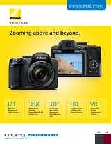 Nikon P500 Broschüre