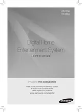 Samsung HT-E350 User Manual
