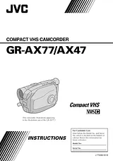 JVC GR-AX47 Manual Do Utilizador