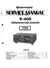Kenwood R-600 Справочник Пользователя