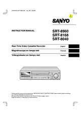 Sanyo SRT-8960 Manual De Usuario