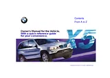 BMW x5 2001 Manual De Usuario