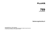 Fluke 789/EUR Digital-Multimeter, DMM, 30 000 counts CAT III 1000 V, CAT IV 600 V 3977194 Data Sheet