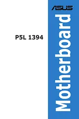 ASUS P5L 1394 Справочник Пользователя
