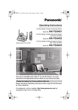 Panasonic KX-TG5453 Справочник Пользователя