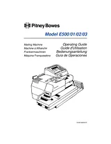 Pitney Bowes E502 User Manual