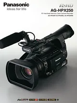 Panasonic AG-HPX250 Benutzerhandbuch