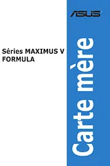 ASUS MAXIMUS V FORMULA/THUNDERFX Manuel D’Utilisation